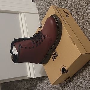 1460 Cherry Red Doc Martens (kids)